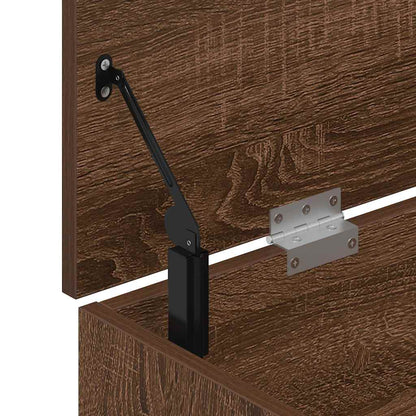 Scarpiera Rovere Marrone 102x30,5x45 cm in Legno Multistrato - homemem39