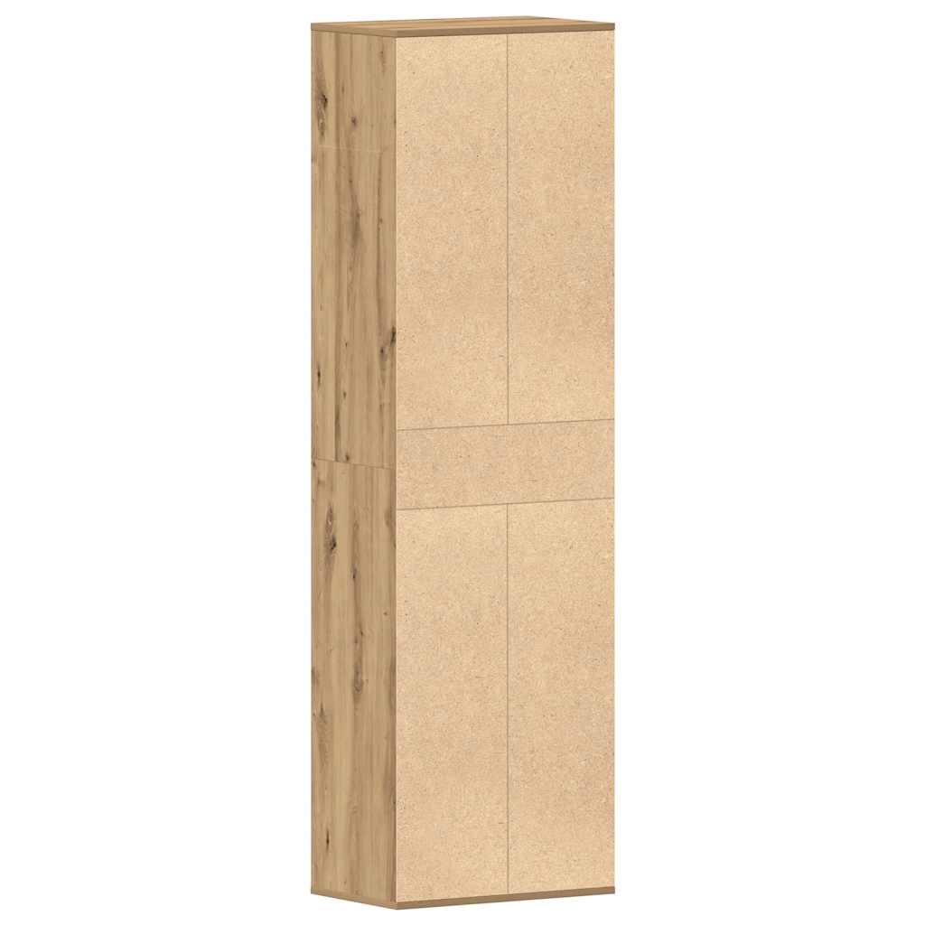 Scarpiera Rovere Artigianale 54x34x183 cm in Legno Multistrato - homemem39