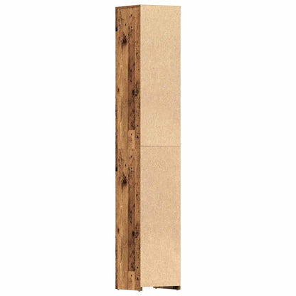 Mobile da Bagno Legno Antico 30x30x183,5 cm in Legno tecnico | homemem39