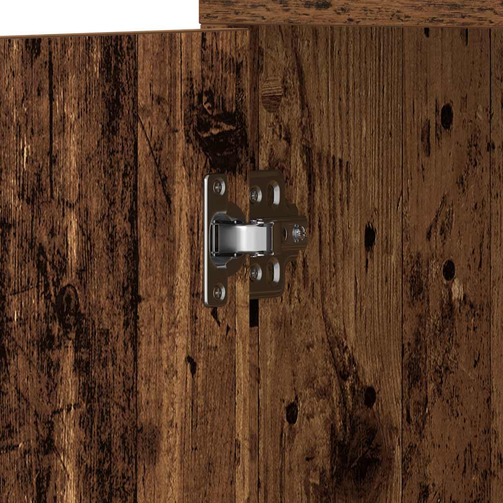 Mobile da Bagno Legno Antico 30x30x183,5 cm in Legno tecnico | homemem39