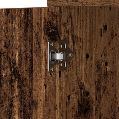 Mobile da Bagno Legno Antico 30x30x183,5 cm in Legno tecnico | homemem39