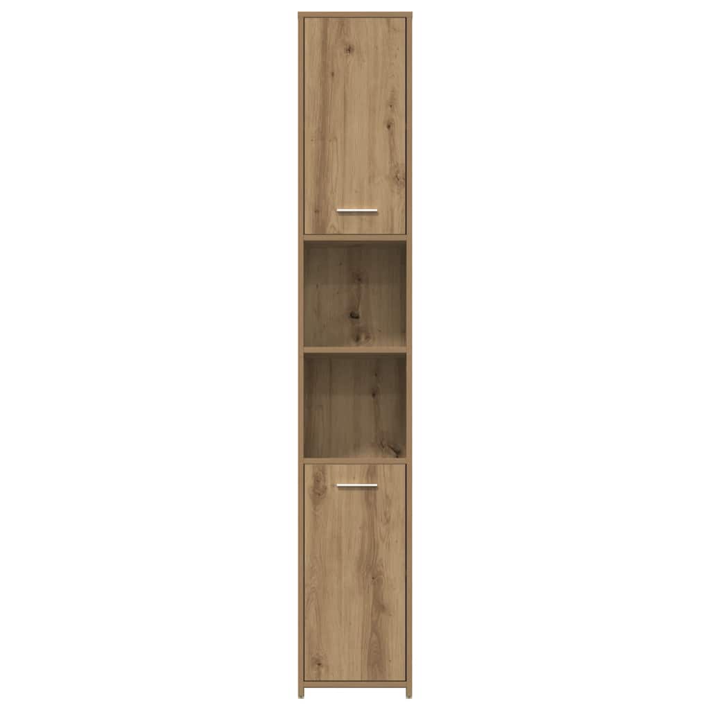 Mobile da Bagno Rovere Artigianale 30x30x183,5 cm in tecnico | homemem39
