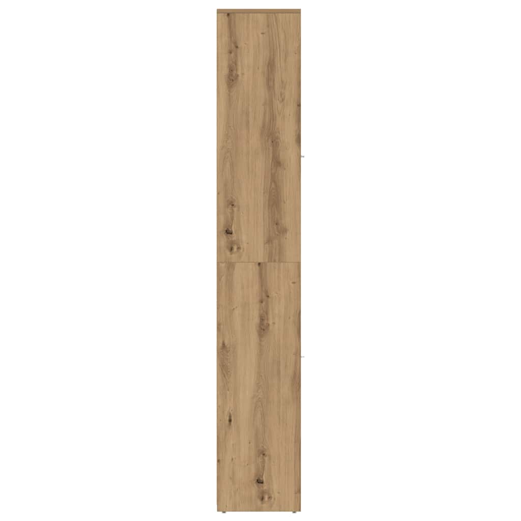 Mobile da Bagno Rovere Artigianale 30x30x183,5 cm in tecnico