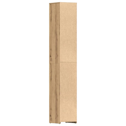 Mobile da Bagno Rovere Artigianale 30x30x183,5 cm in tecnico