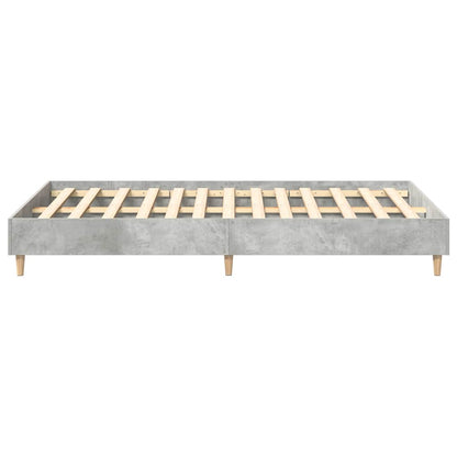 Giroletto senza Materasso Grigio Cemento 120x200 cm Truciolato