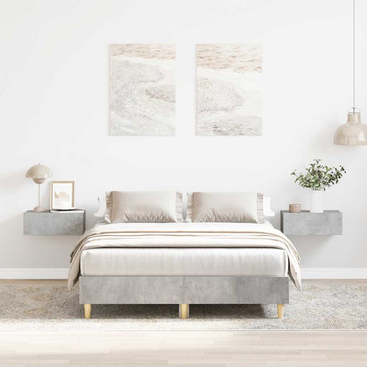 Giroletto senza Materasso Grigio Cemento 120x200 cm Truciolato | homemem39