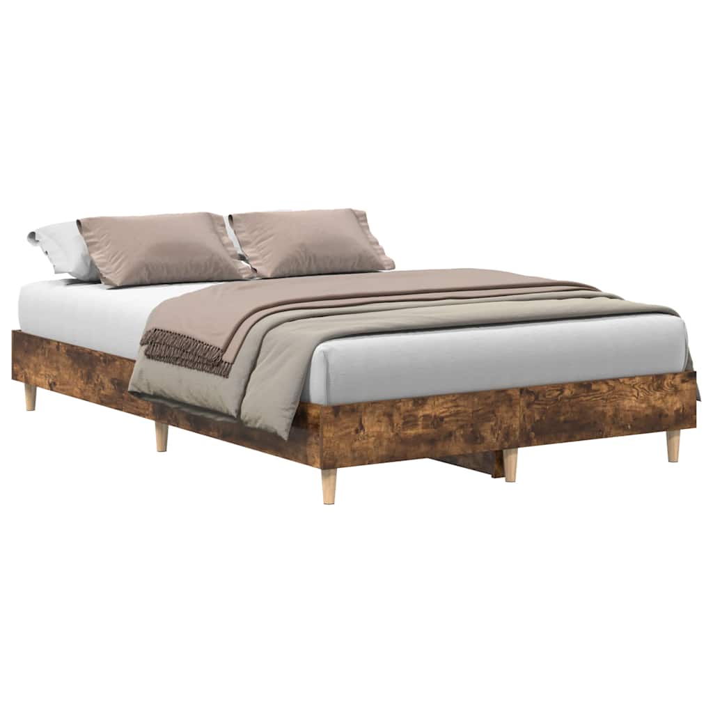 Giroletto senza Materasso Rovere Fumo 120x200 cm in Truciolato | homemem39