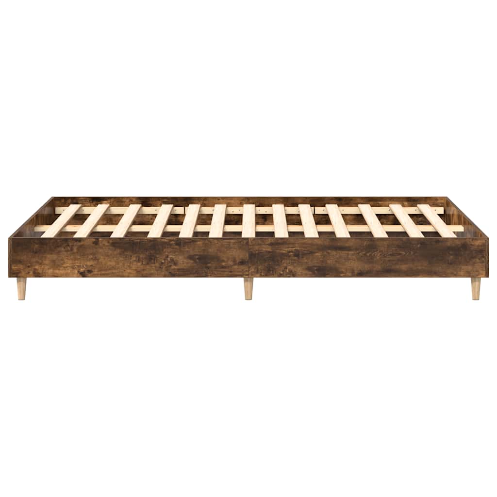 Giroletto senza Materasso Rovere Fumo 120x200 cm in Truciolato | homemem39