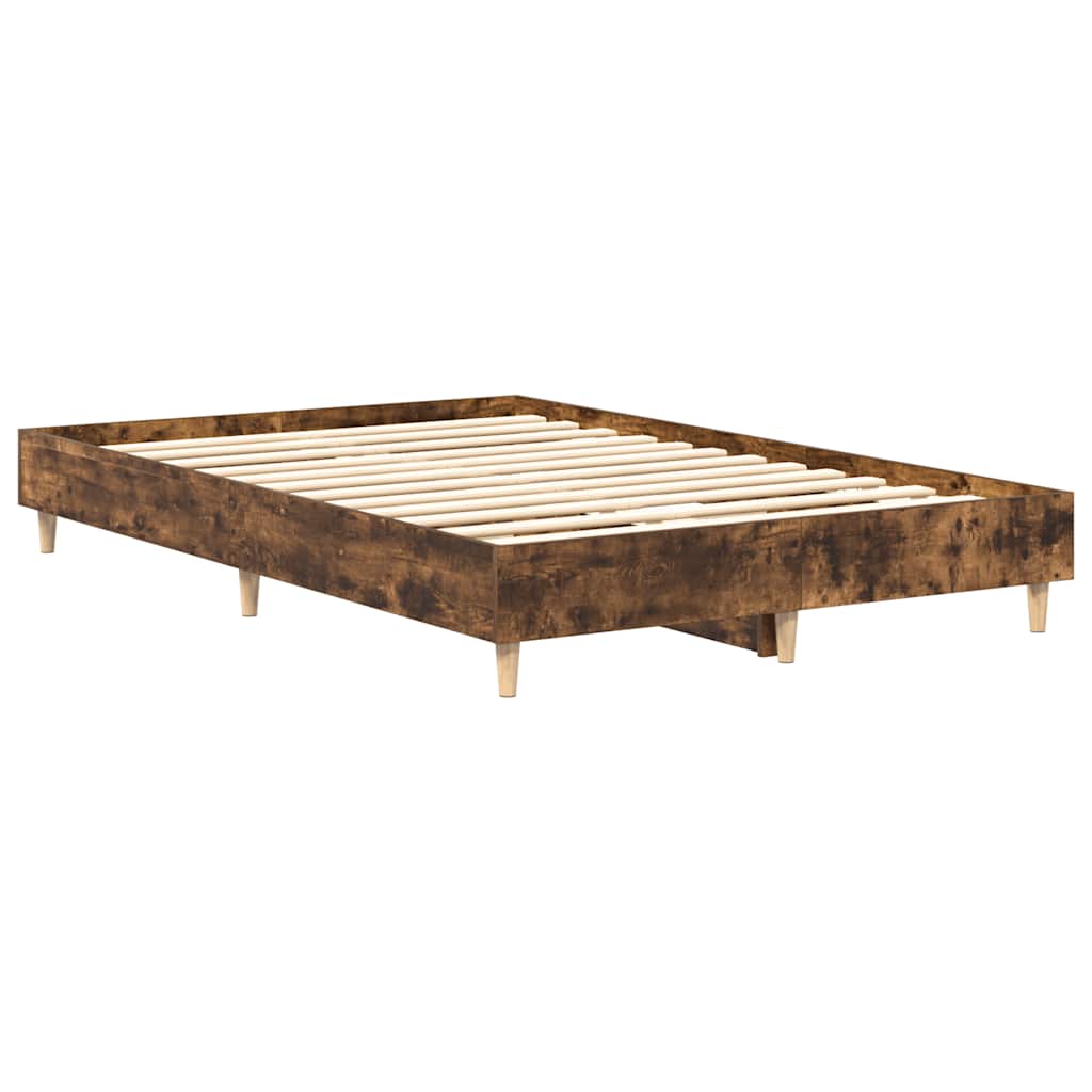 Giroletto senza Materasso Rovere Fumo 120x200 cm in Truciolato | homemem39