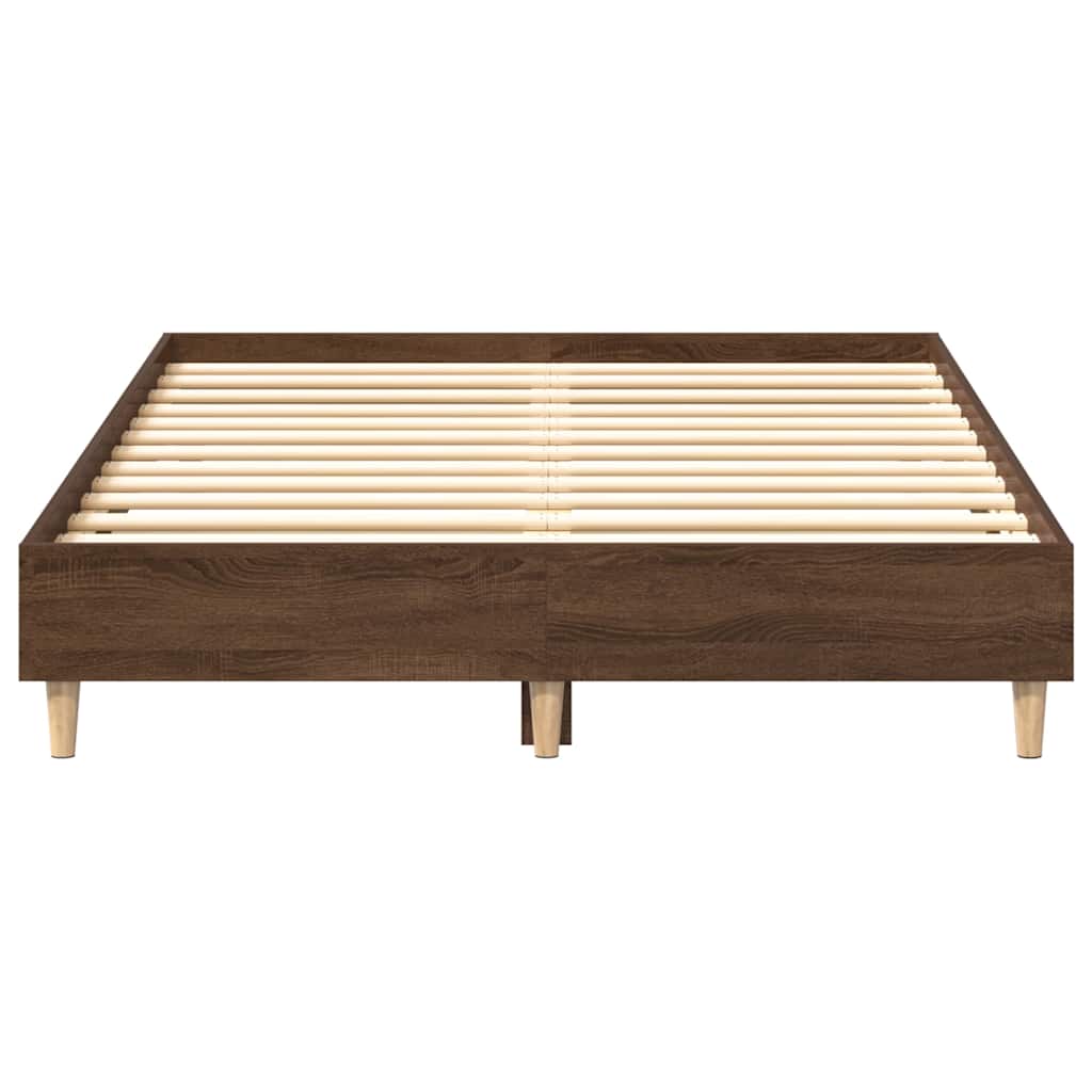 Giroletto senza Materasso Rovere Marrone 120x200 cm Truciolato | homemem39