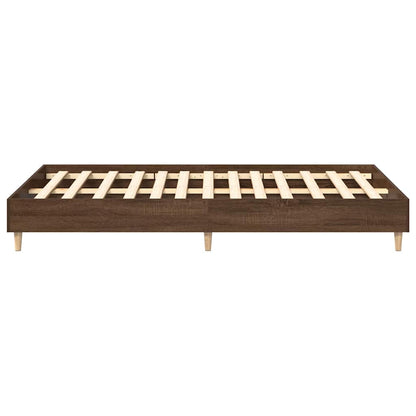 Giroletto senza Materasso Rovere Marrone 120x200 cm Truciolato | homemem39