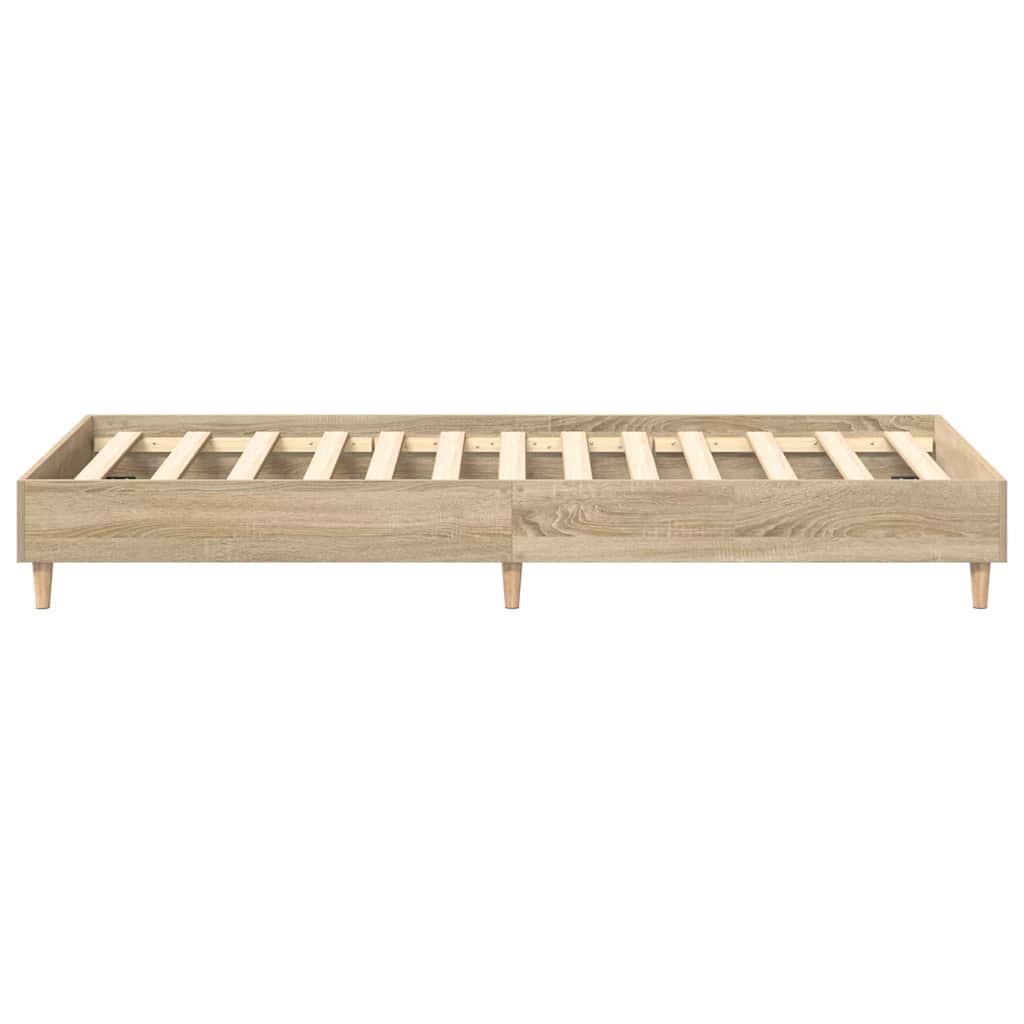 Giroletto senza Materasso Rovere Sonoma 100x200cm in Truciolato | homemem39