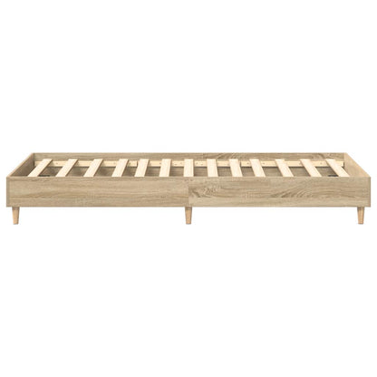 Giroletto senza Materasso Rovere Sonoma 100x200cm in Truciolato | homemem39