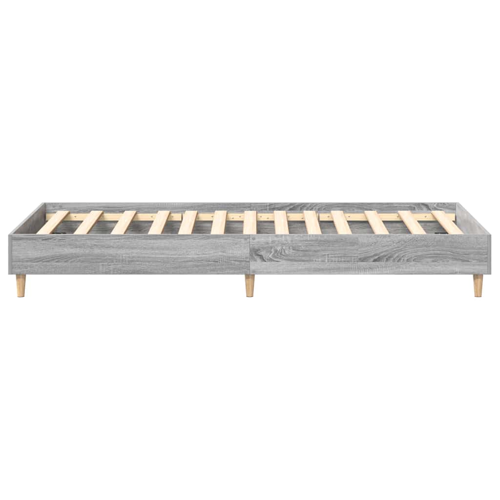 Giroletto senza Materasso Grigio Sonoma 100x200 cm Truciolato | homemem39