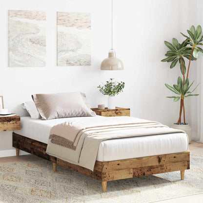 Giroletto senza Materasso Legno Antico 100x200 cm in Truciolato | homemem39