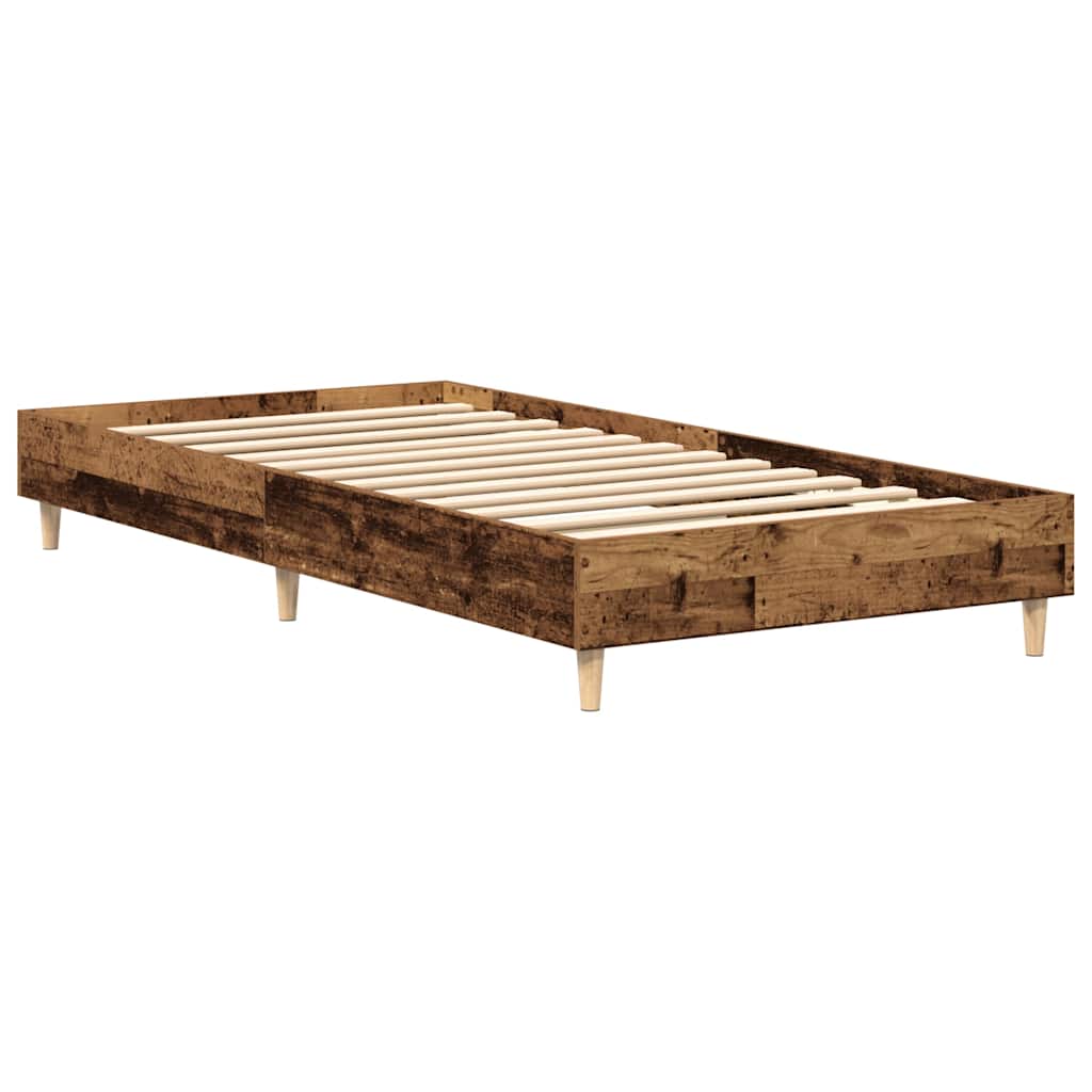 Giroletto senza Materasso Legno Antico 100x200 cm in Truciolato | homemem39