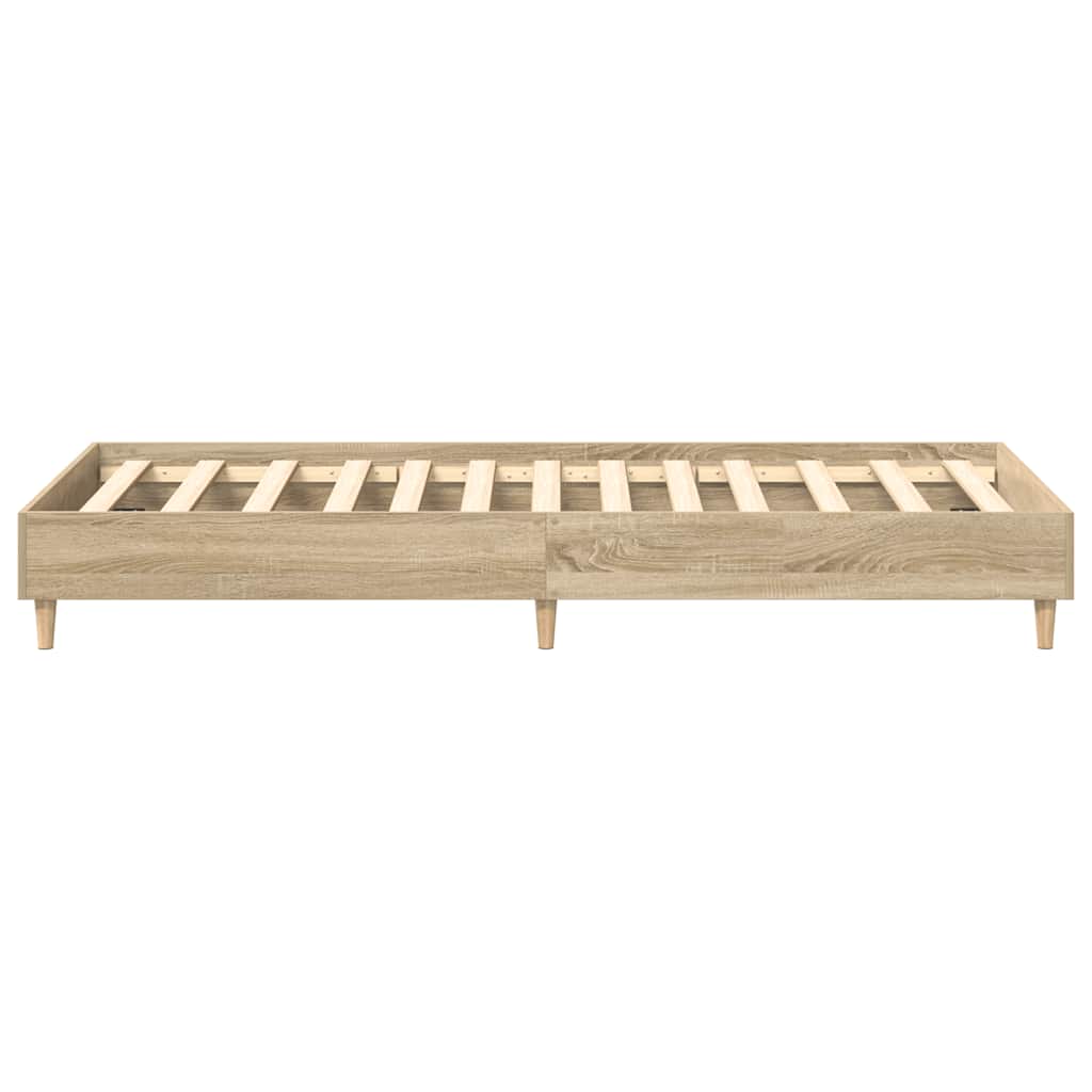 Giroletto senza Materasso Rovere Sonoma 90x200 cm in Truciolato | homemem39