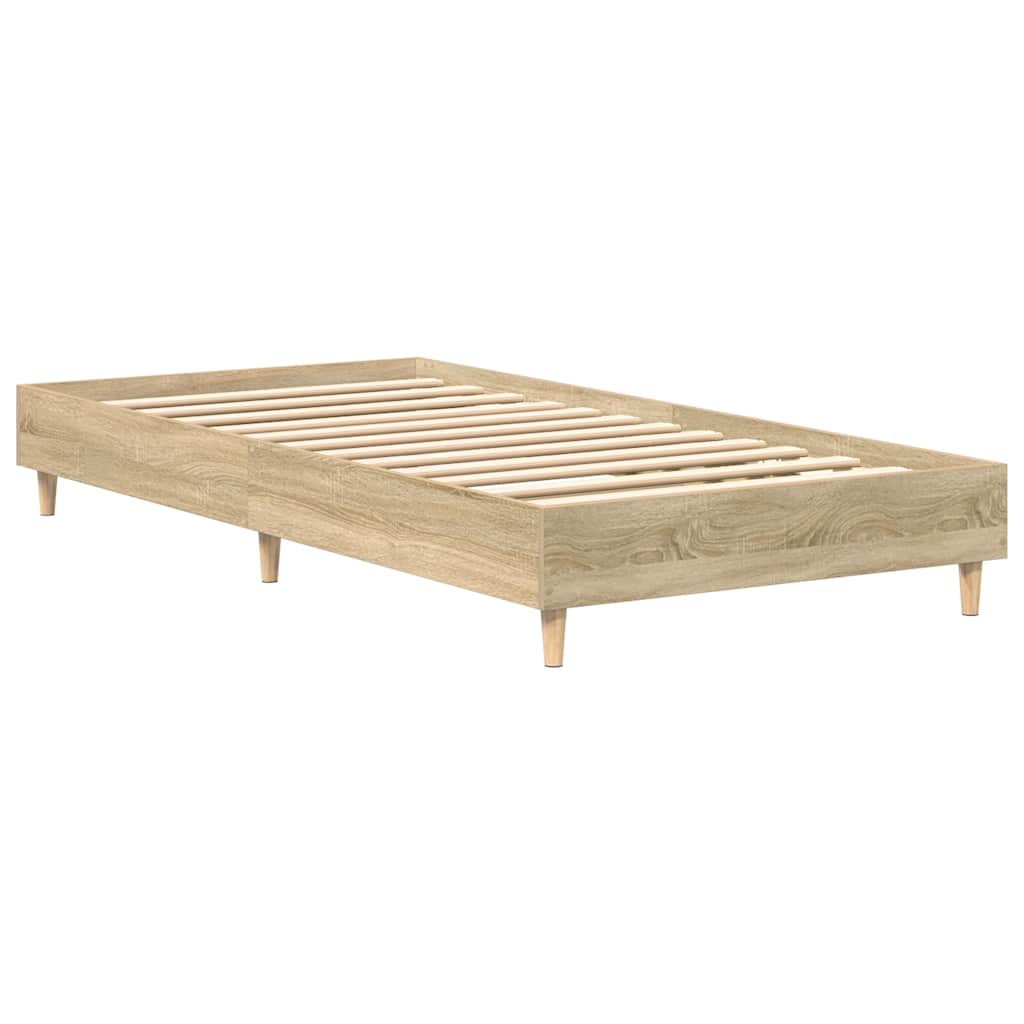Giroletto senza Materasso Rovere Sonoma 90x200 cm in Truciolato | homemem39