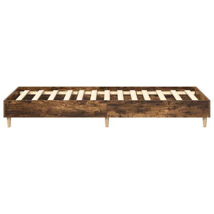 Giroletto senza Materasso Rovere Fumo 90x200 cm in Truciolato | homemem39