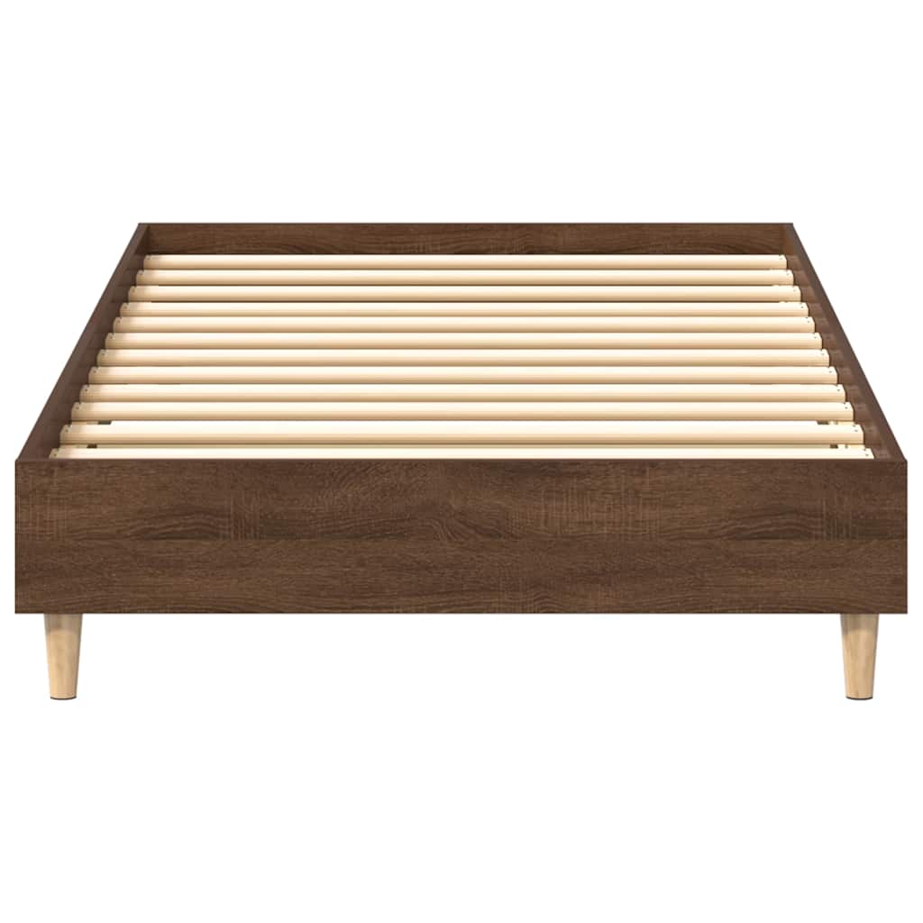 Giroletto senza Materasso Rovere Marrone 90x200cm in Truciolato | homemem39