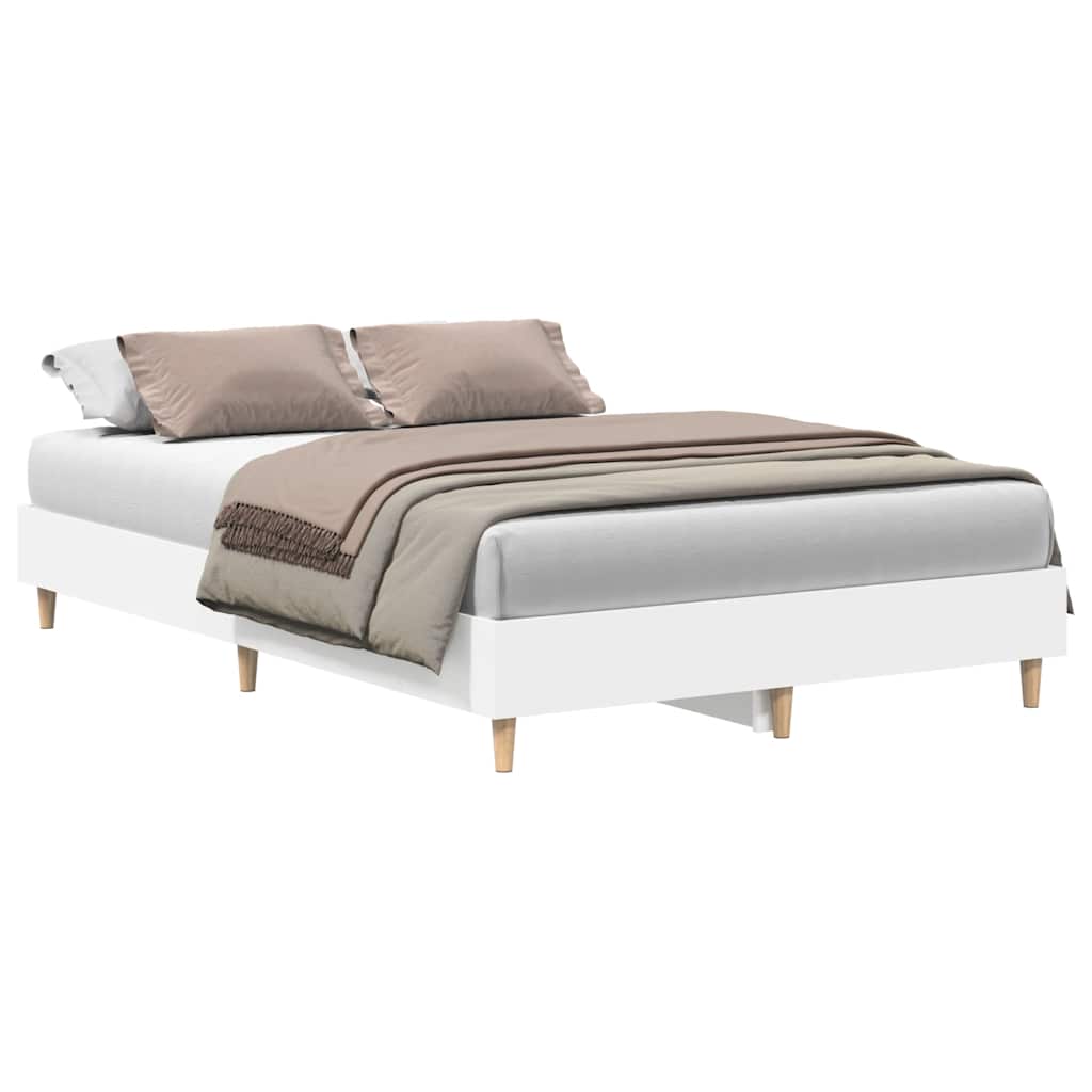 Giroletto senza Materasso Bianco 140x190 cm Legno Multistrato | homemem39