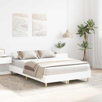 Giroletto senza Materasso Bianco 140x190 cm Legno Multistrato | homemem39