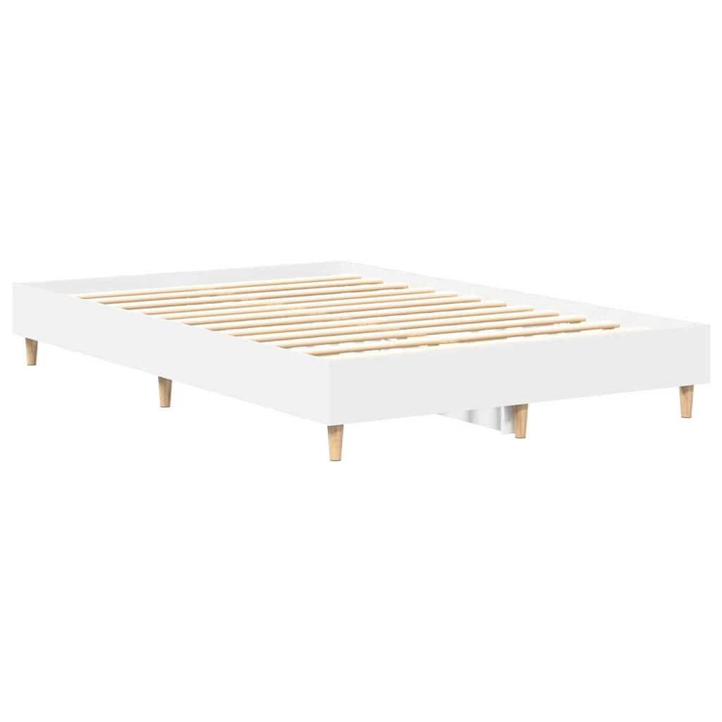 Giroletto senza Materasso Bianco 140x190 cm Legno Multistrato | homemem39