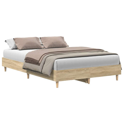 Giroletto senza Materasso Rovere Sonoma 140x190cm in Truciolato | homemem39