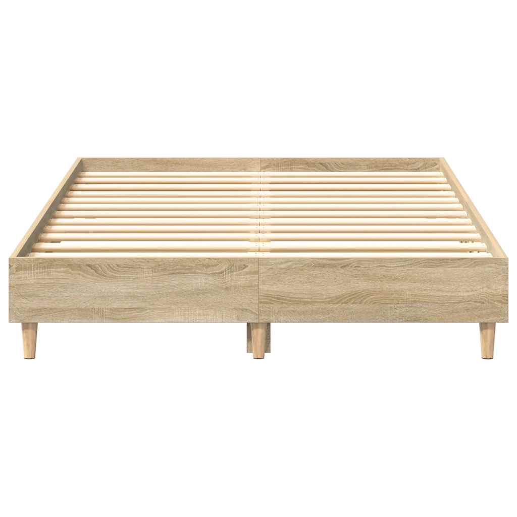 Giroletto senza Materasso Rovere Sonoma 140x190cm in Truciolato | homemem39