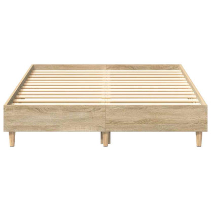 Giroletto senza Materasso Rovere Sonoma 140x190cm in Truciolato