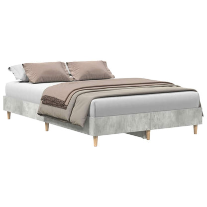 Giroletto senza Materasso Grigio Cemento 140x190 cm Truciolato | homemem39