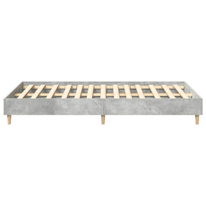 Giroletto senza Materasso Grigio Cemento 140x190 cm Truciolato | homemem39