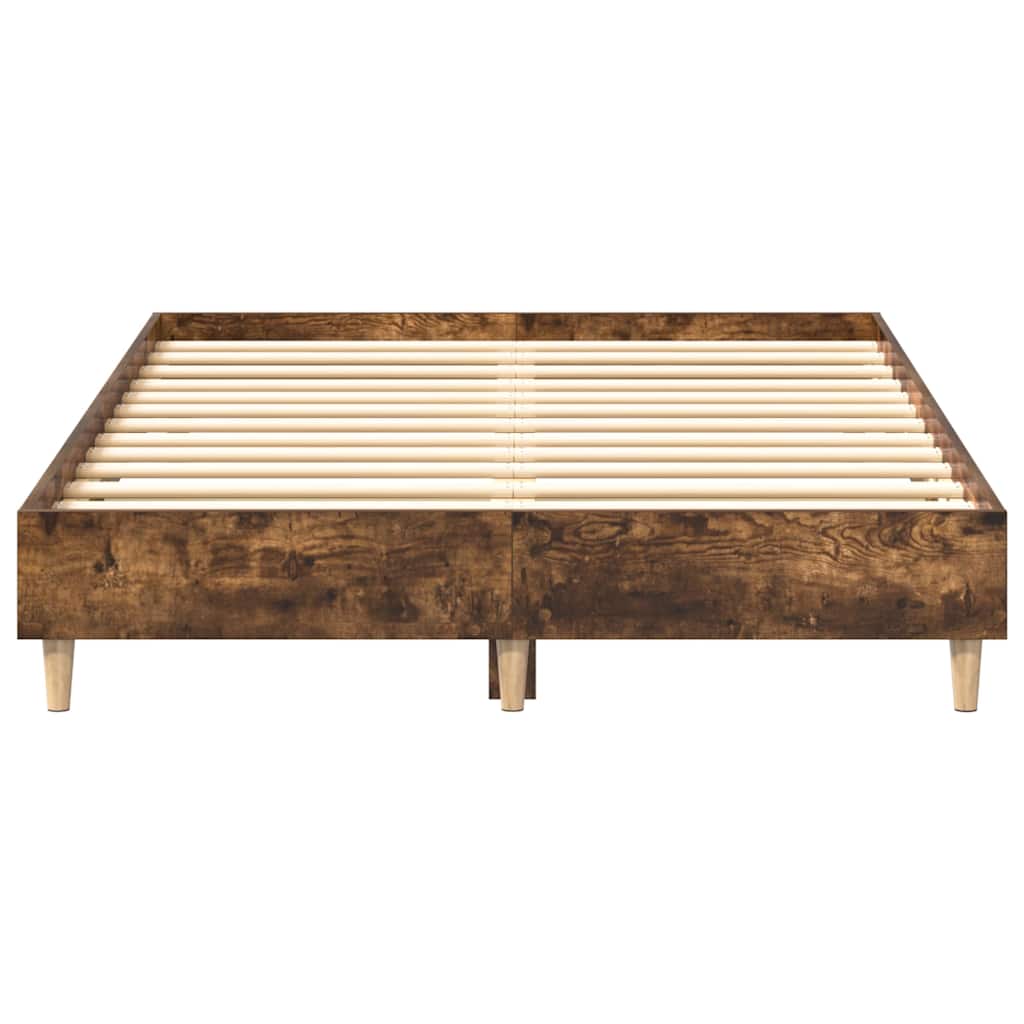 Giroletto senza Materasso Rovere Fumo 140x190 cm in Truciolato | homemem39