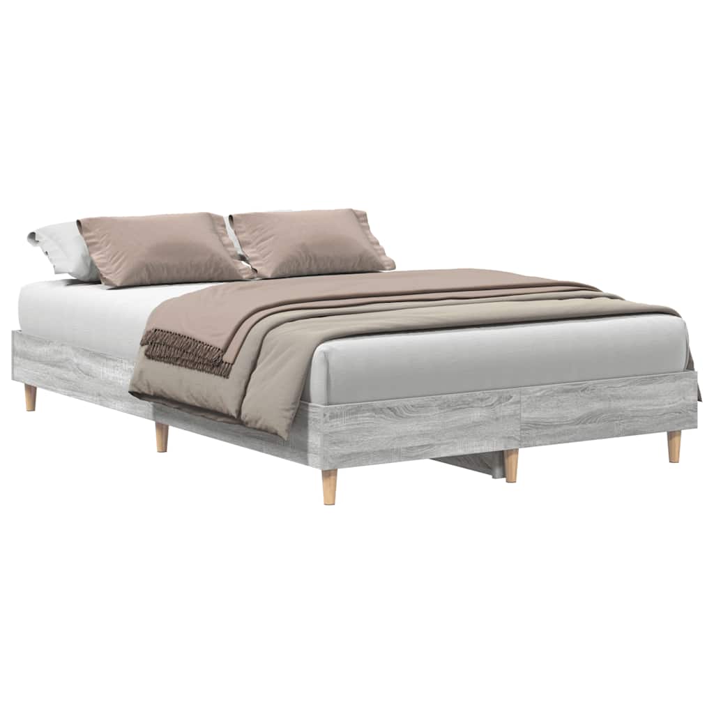 Giroletto senza Materasso Grigio Sonoma 140x190cm in Truciolato | homemem39