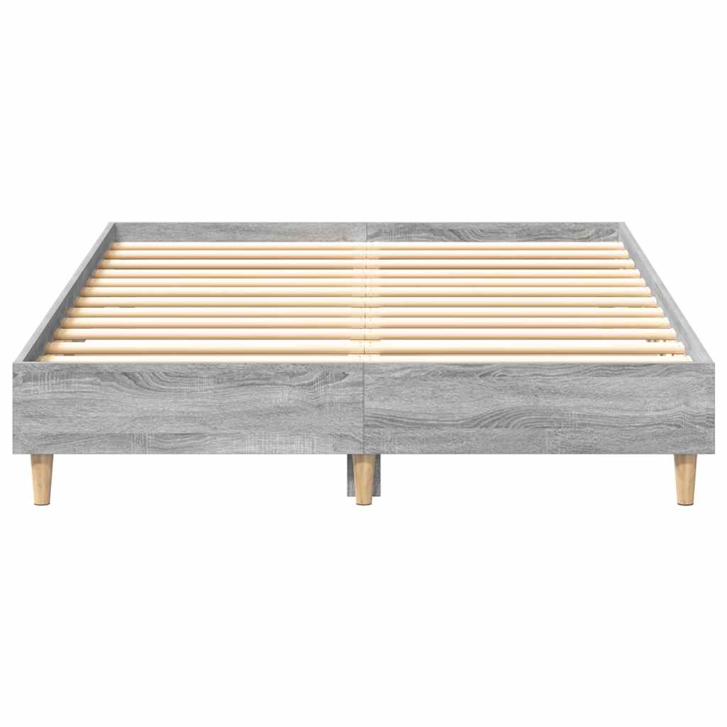 Giroletto senza Materasso Grigio Sonoma 140x190cm in Truciolato | homemem39