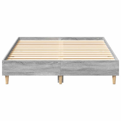Giroletto senza Materasso Grigio Sonoma 140x190cm in Truciolato | homemem39