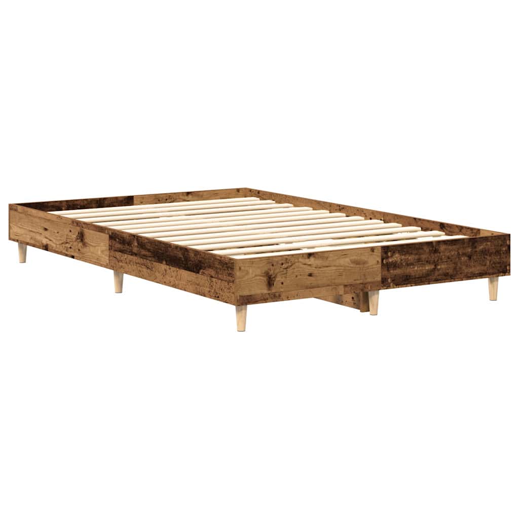 Giroletto senza Materasso Legno Antico 140x190 cm in Truciolato - homemem39