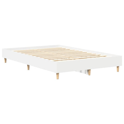 Giroletto senza Materasso Bianco 135x190cm in Legno Multistrato