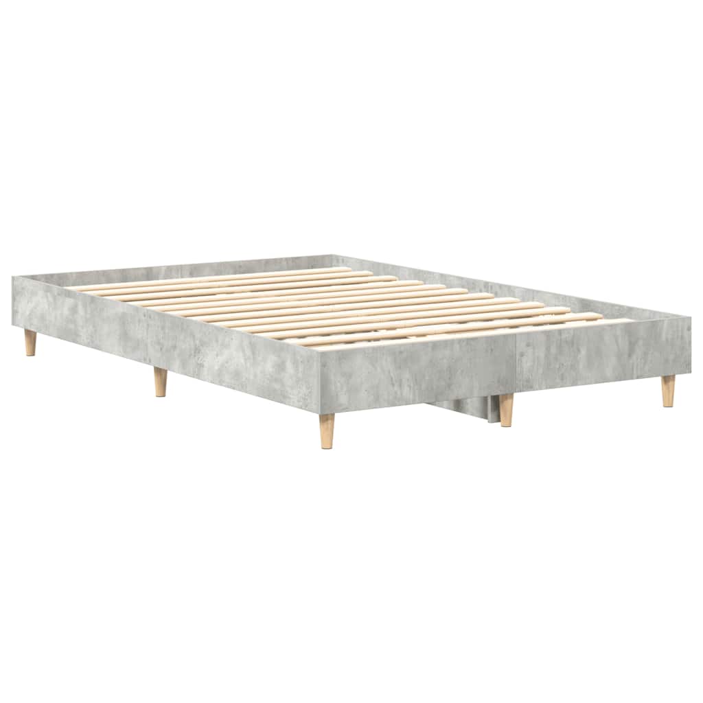 Giroletto senza Materasso Grigio Cemento 135x190 cm Truciolato | homemem39
