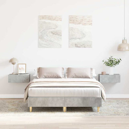 Giroletto senza Materasso Grigio Cemento 135x190 cm Truciolato | homemem39