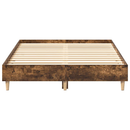 Giroletto senza Materasso Rovere Fumo 135x190 cm in Truciolato | homemem39
