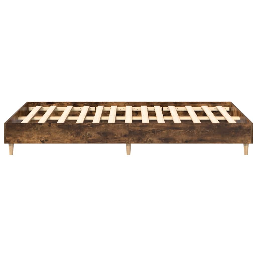 Giroletto senza Materasso Rovere Fumo 135x190 cm in Truciolato | homemem39