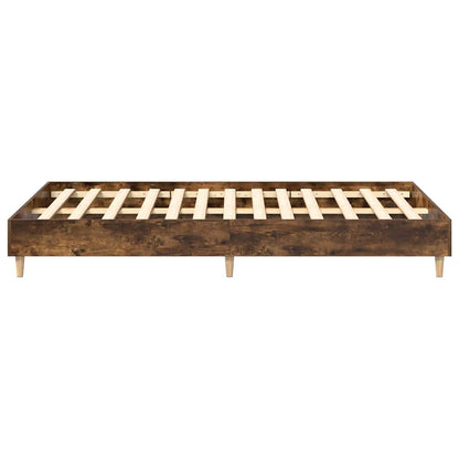Giroletto senza Materasso Rovere Fumo 135x190 cm in Truciolato | homemem39