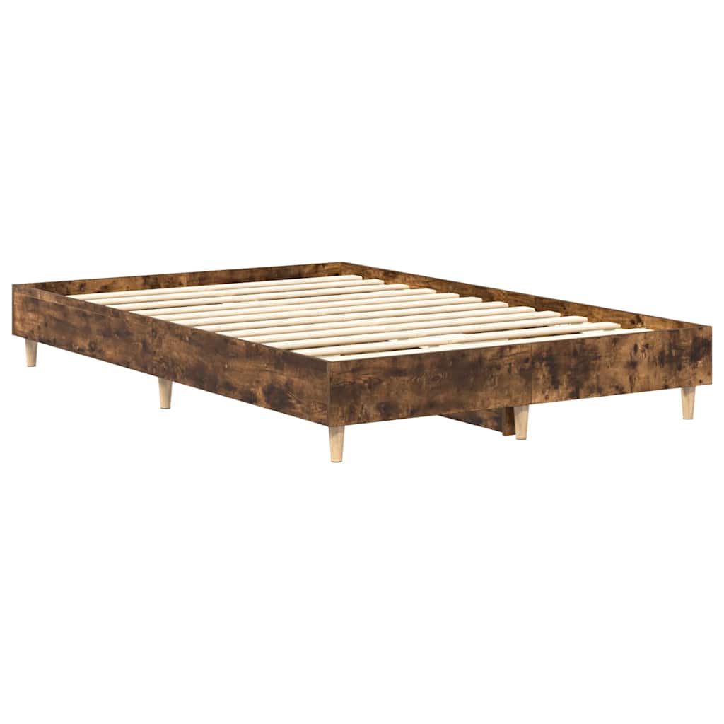 Giroletto senza Materasso Rovere Fumo 135x190 cm in Truciolato | homemem39