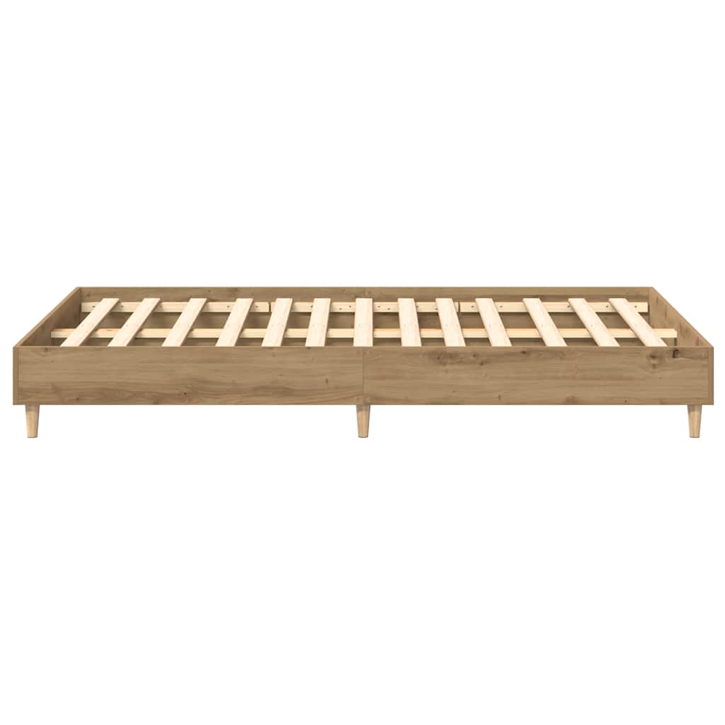 Giroletto senza Materasso Rovere Artigianale 135x190 cm