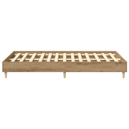 Giroletto senza Materasso Rovere Artigianale 135x190 cm