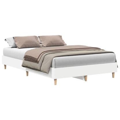 Giroletto senza Materasso Bianco 120x190cm in Legno Multistrato