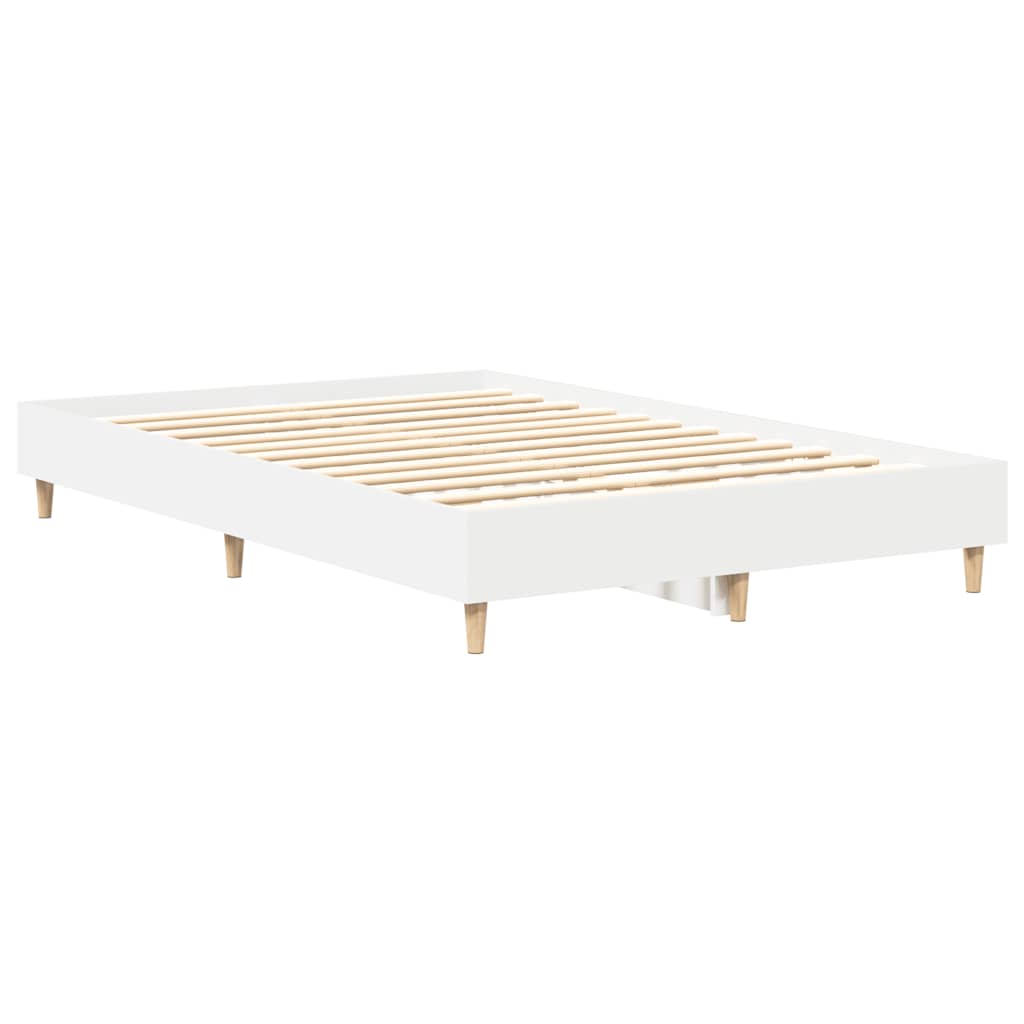 Giroletto senza Materasso Bianco 120x190cm in Legno Multistrato