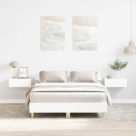 Giroletto senza Materasso Bianco 120x190cm in Legno Multistrato | homemem39