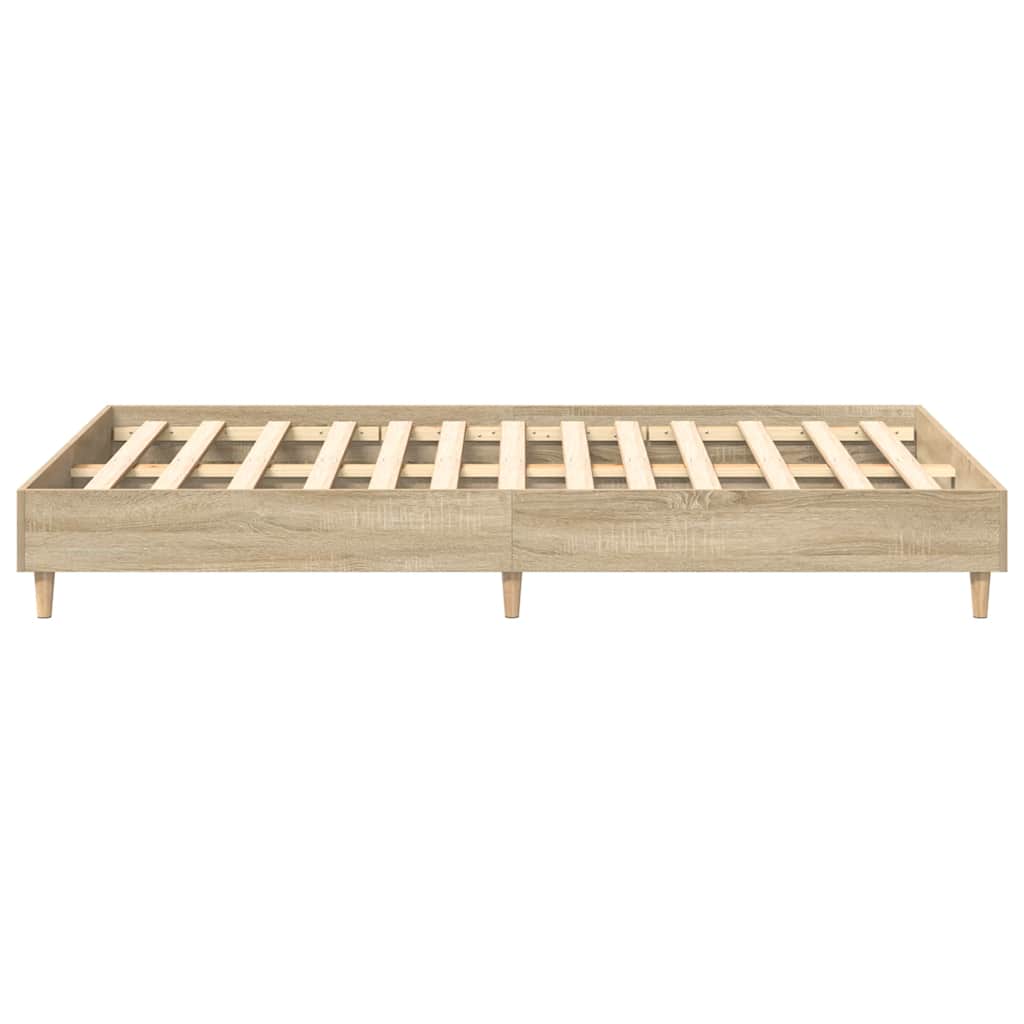 Giroletto senza Materasso Rovere Sonoma 120x190cm in Truciolato | homemem39